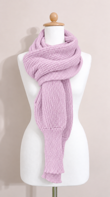Soft brushed scarf - Lilac