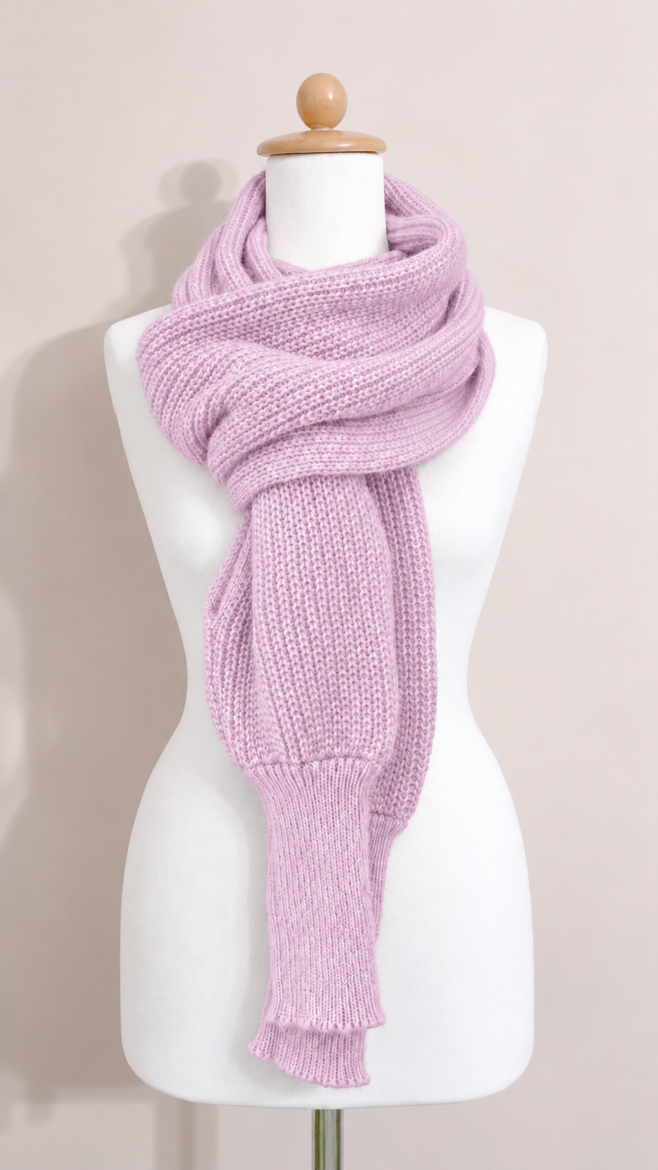 Soft brushed scarf - Lilac