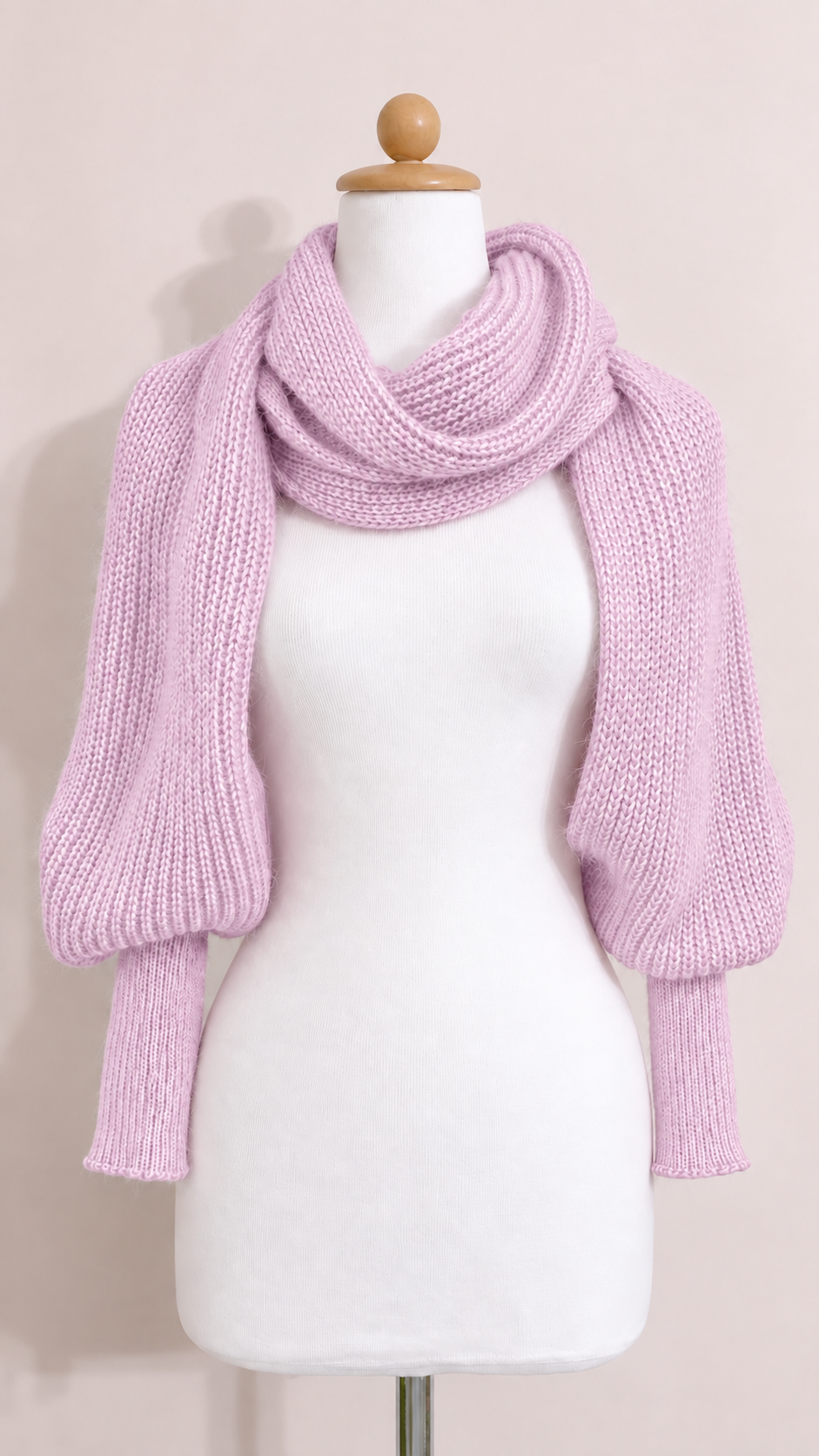 Soft brushed scarf - Lilac