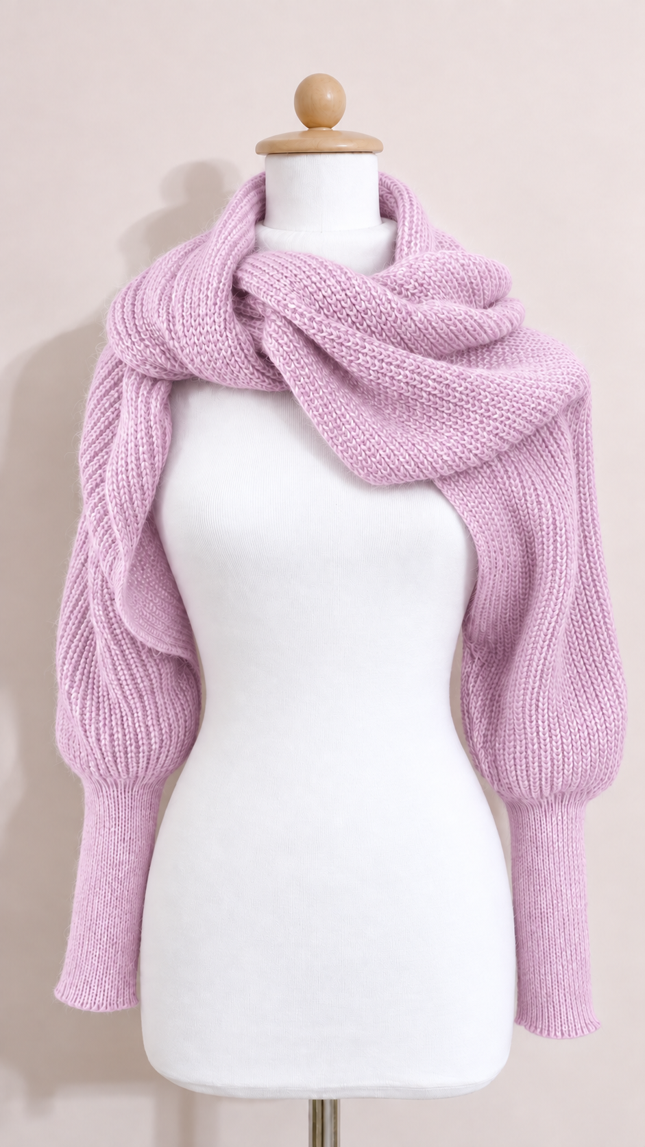 Soft brushed scarf - Lilac