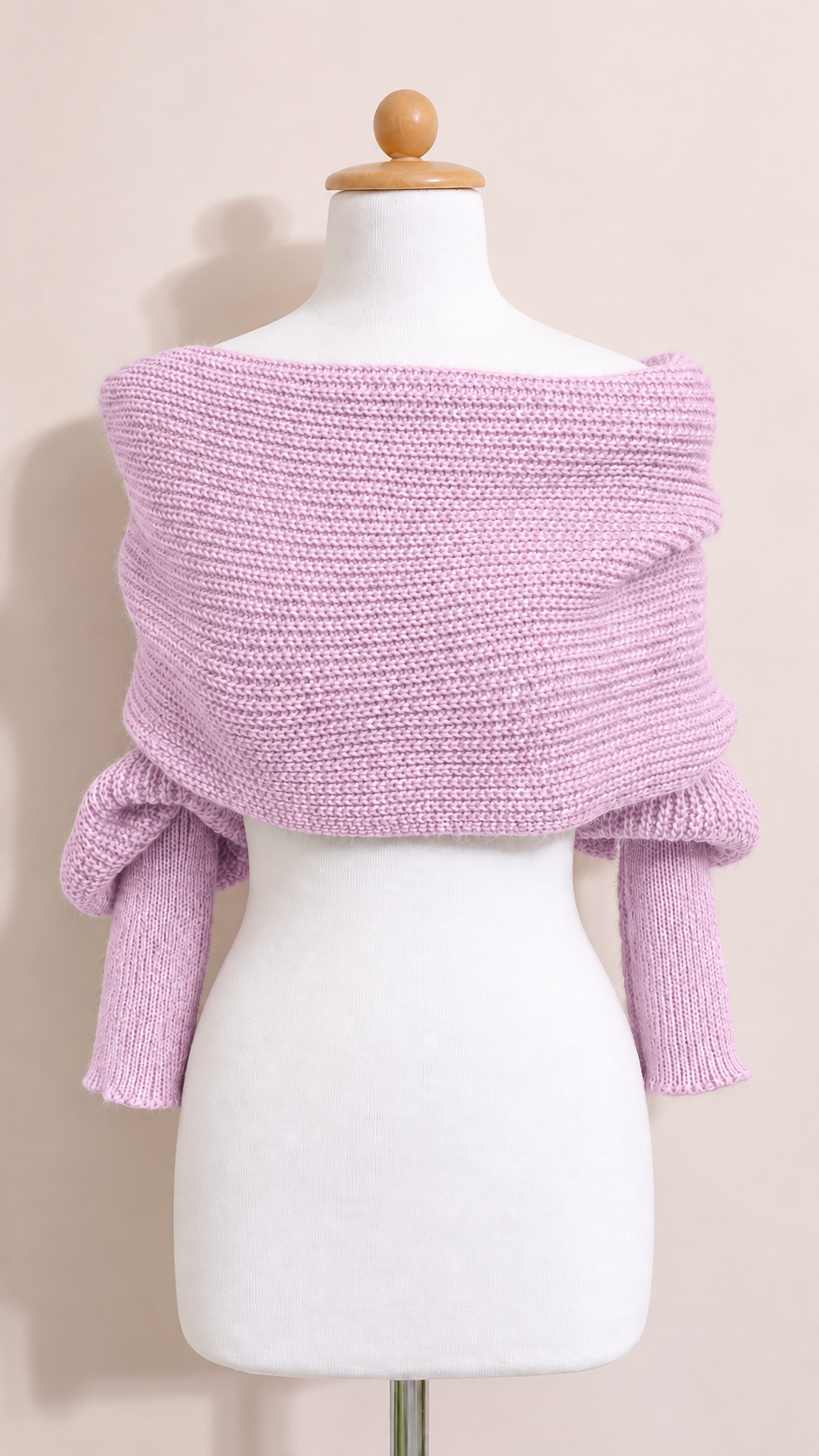 Soft brushed scarf - Lilac