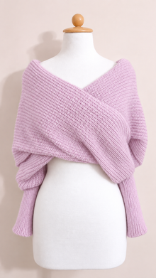 Soft brushed scarf - Lilac