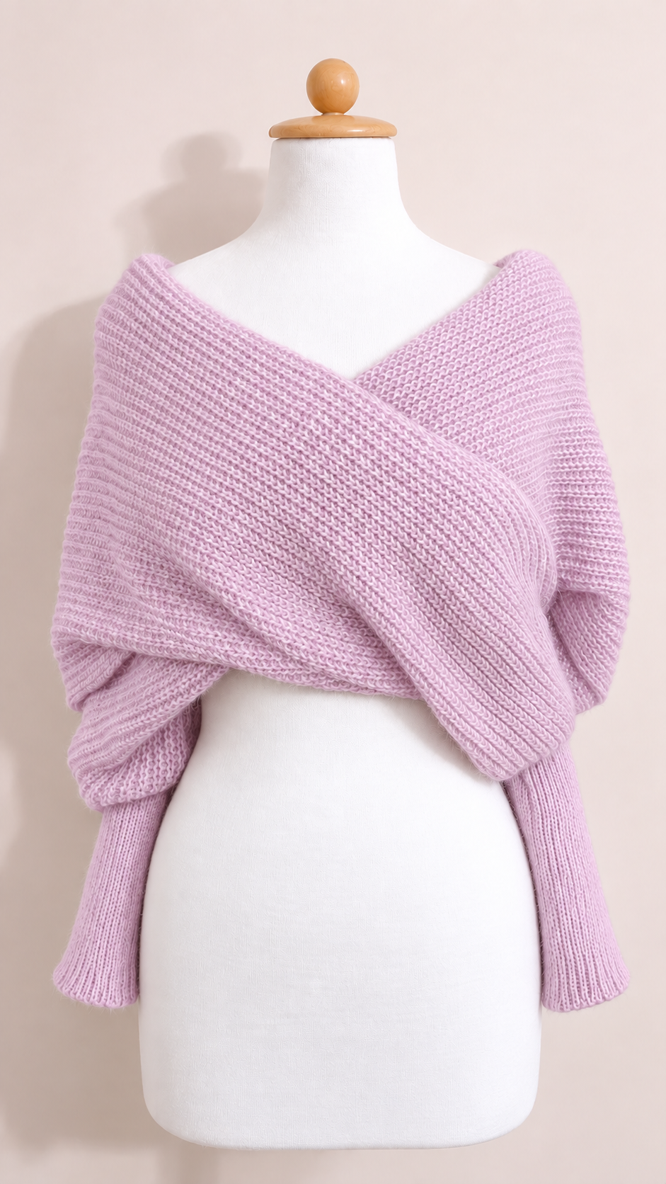 Soft brushed scarf - Lilac
