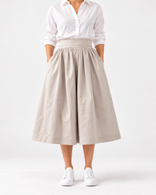 Freya Skirt - Stone - Pre-Order