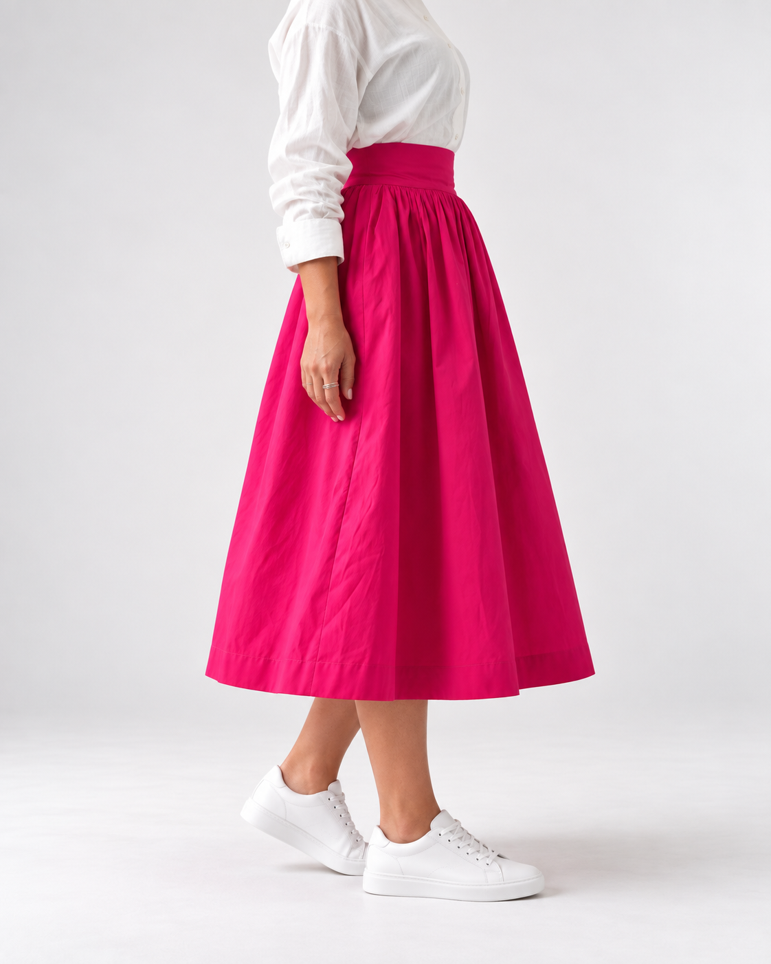 Freya Skirt - Hot Fuchsia - Pre-Order