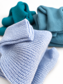 Oversized Scarves Bundle - Blue Edit