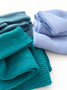 Oversized Scarves Bundle - Blue Edit