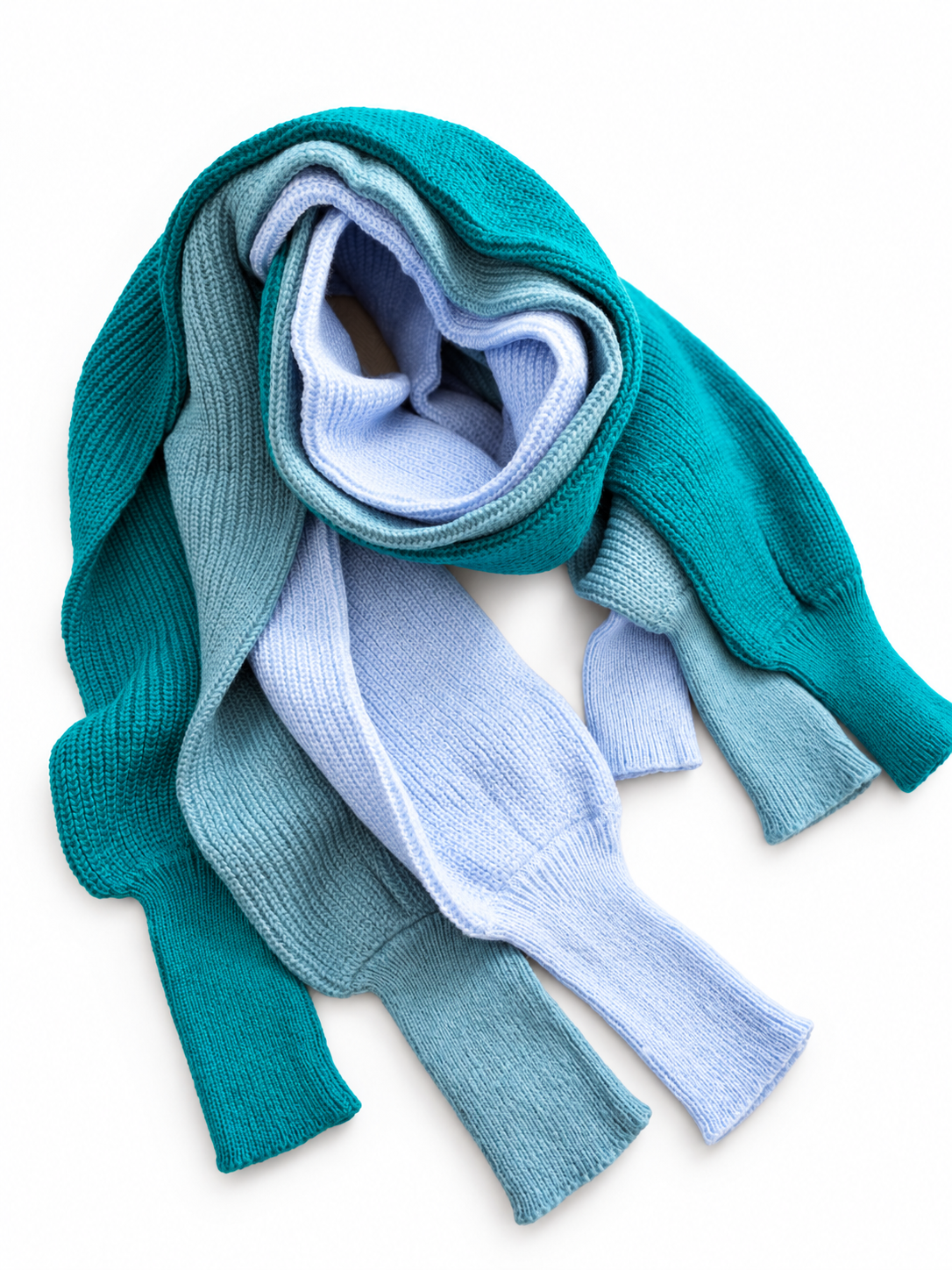 Oversized Scarves Bundle - Blue Edit