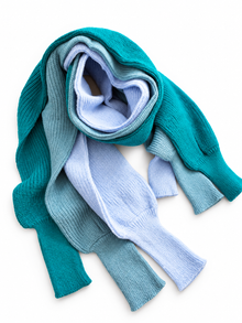 Oversized Scarves Bundle - Blue Edit