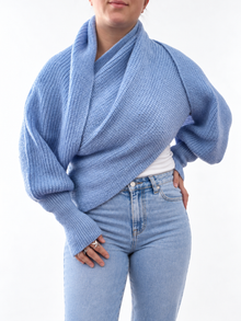 Oversized Scarves Bundle - Blue Edit