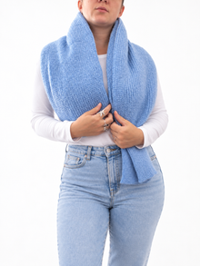 Oversized Scarves Bundle - Blue Edit