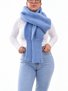 Oversized Scarves Bundle - Blue Edit
