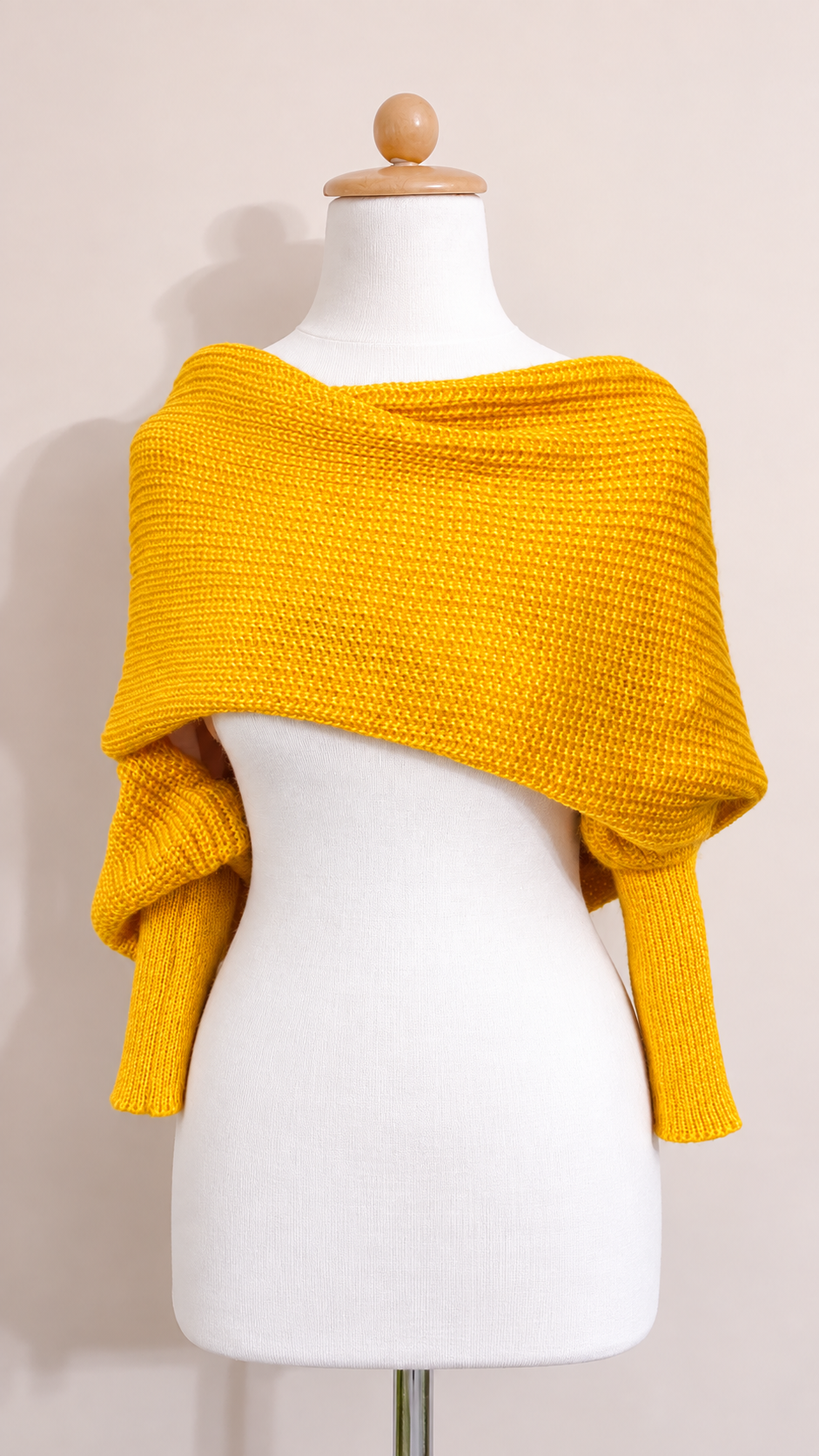 Soft brushed scarf - Yellow