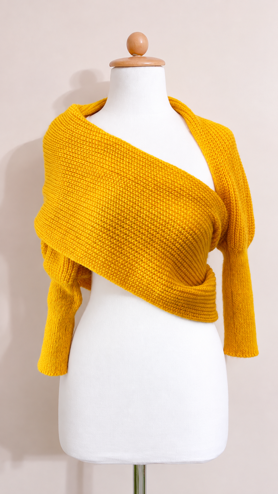 Soft brushed scarf - Yellow