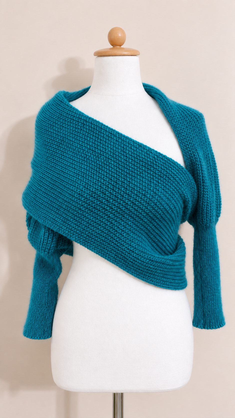 Soft brushed scarf - Teal