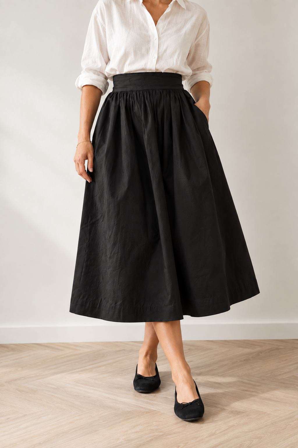 Freya Skirt in Black