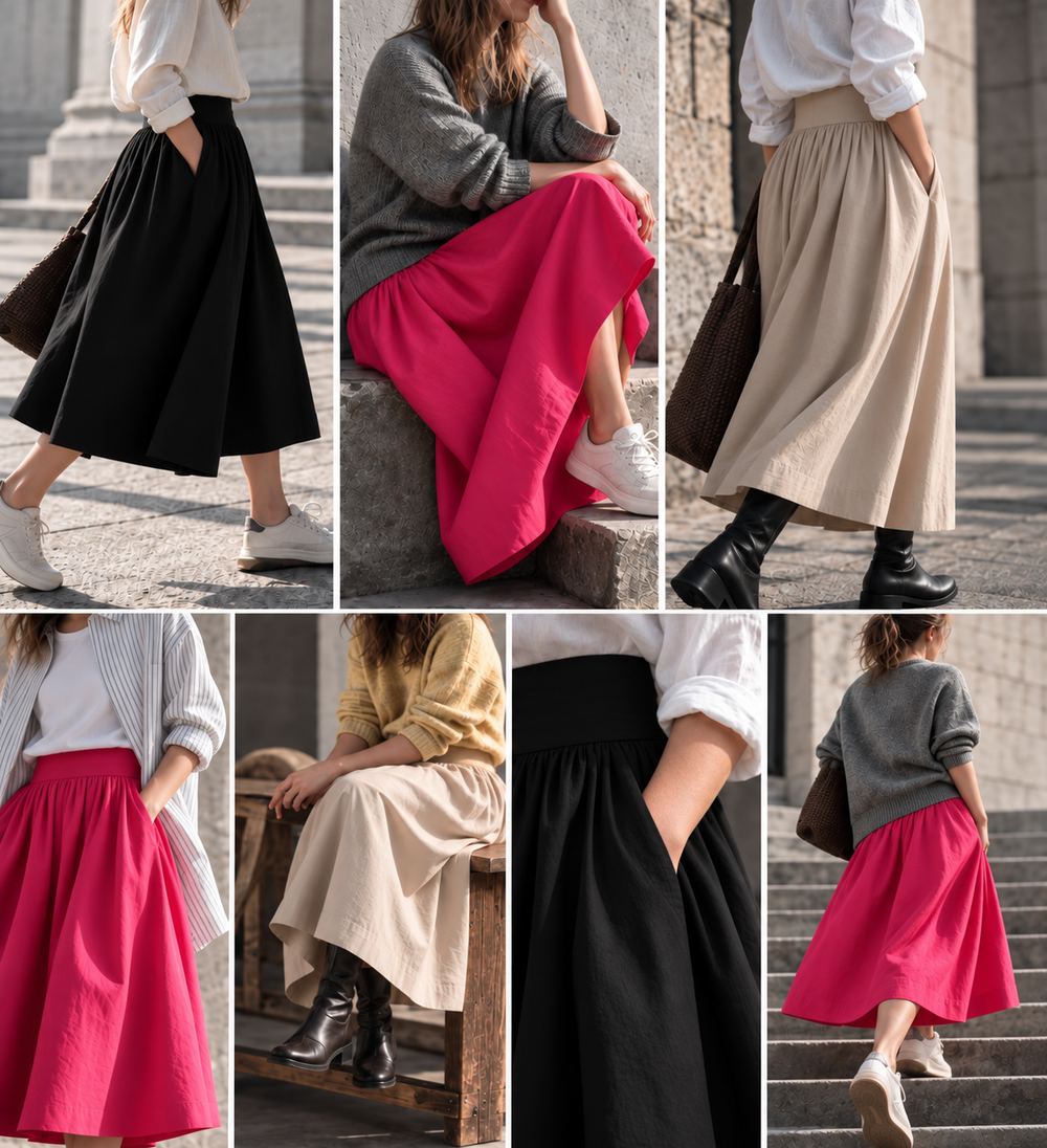 Freya Skirt evening styling