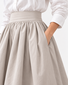 Freya Skirt - Stone - Pre-Order