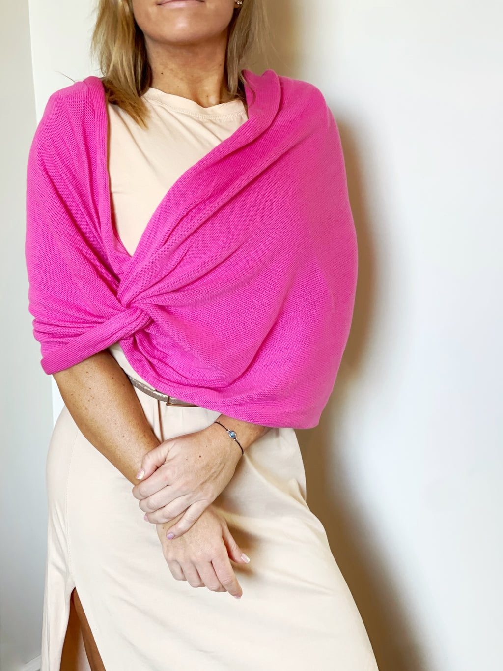 Infinity scarf - Hot pink