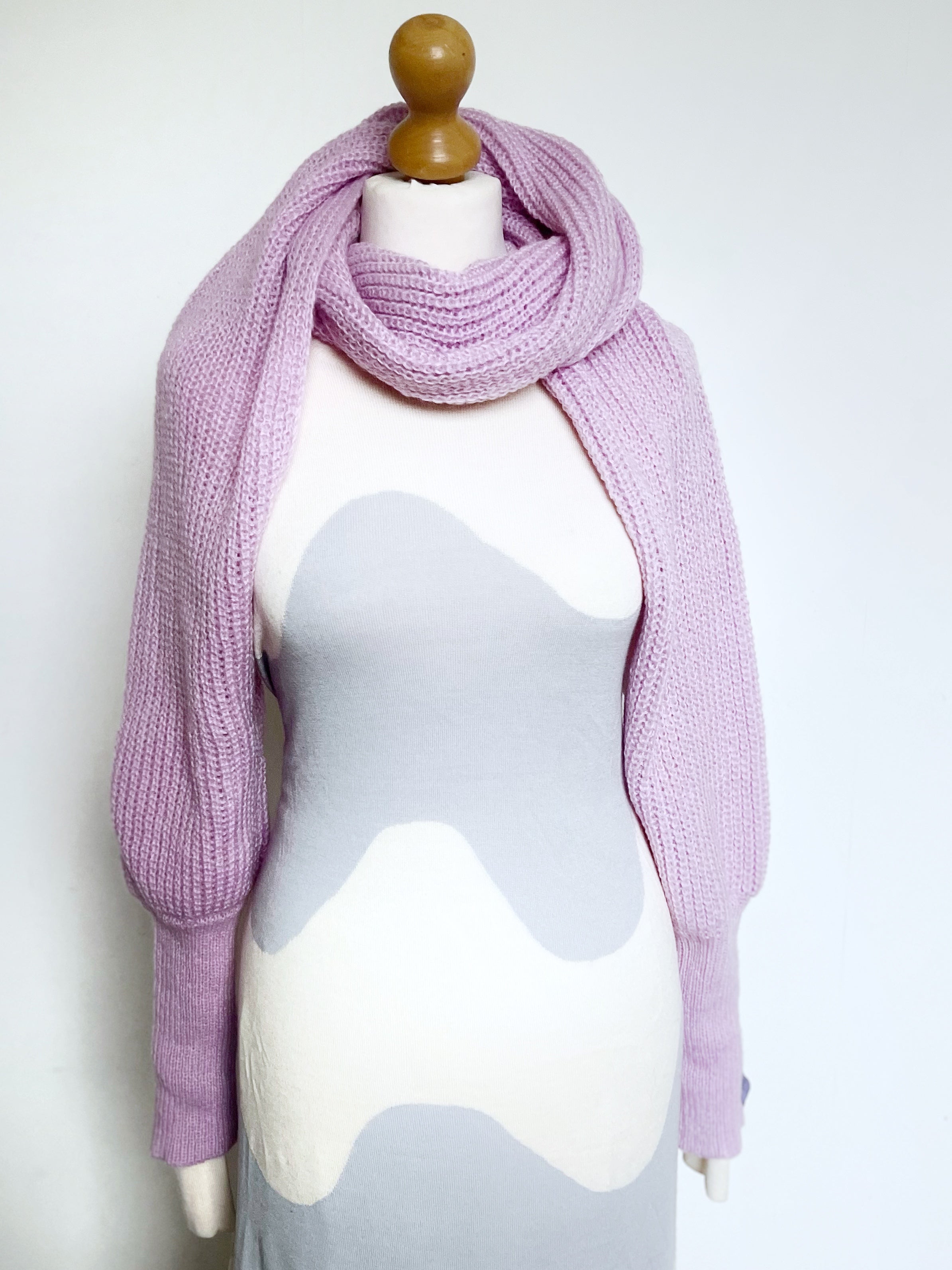 Soft brushed scarf - Lilac