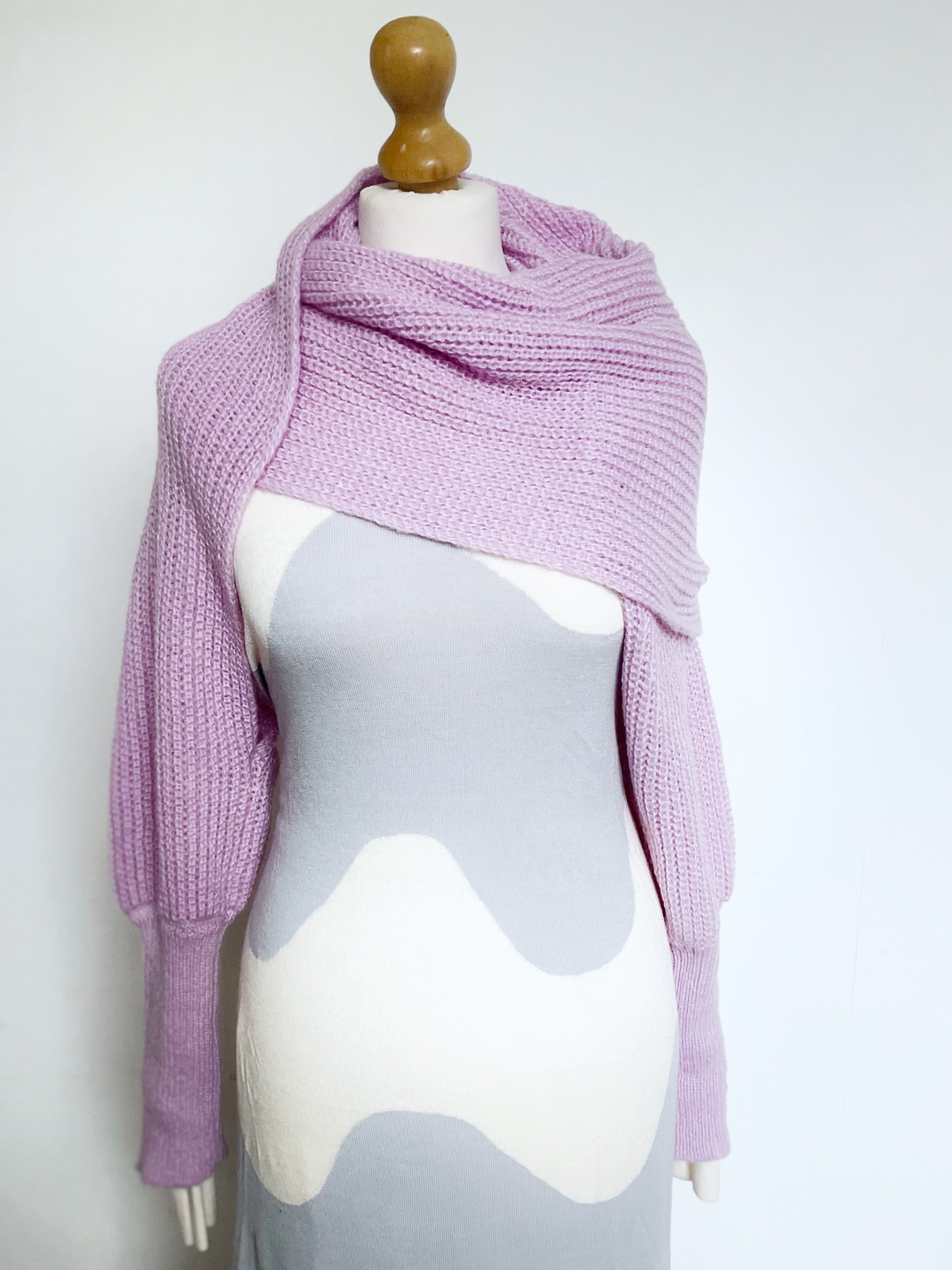 Soft brushed scarf - Lilac