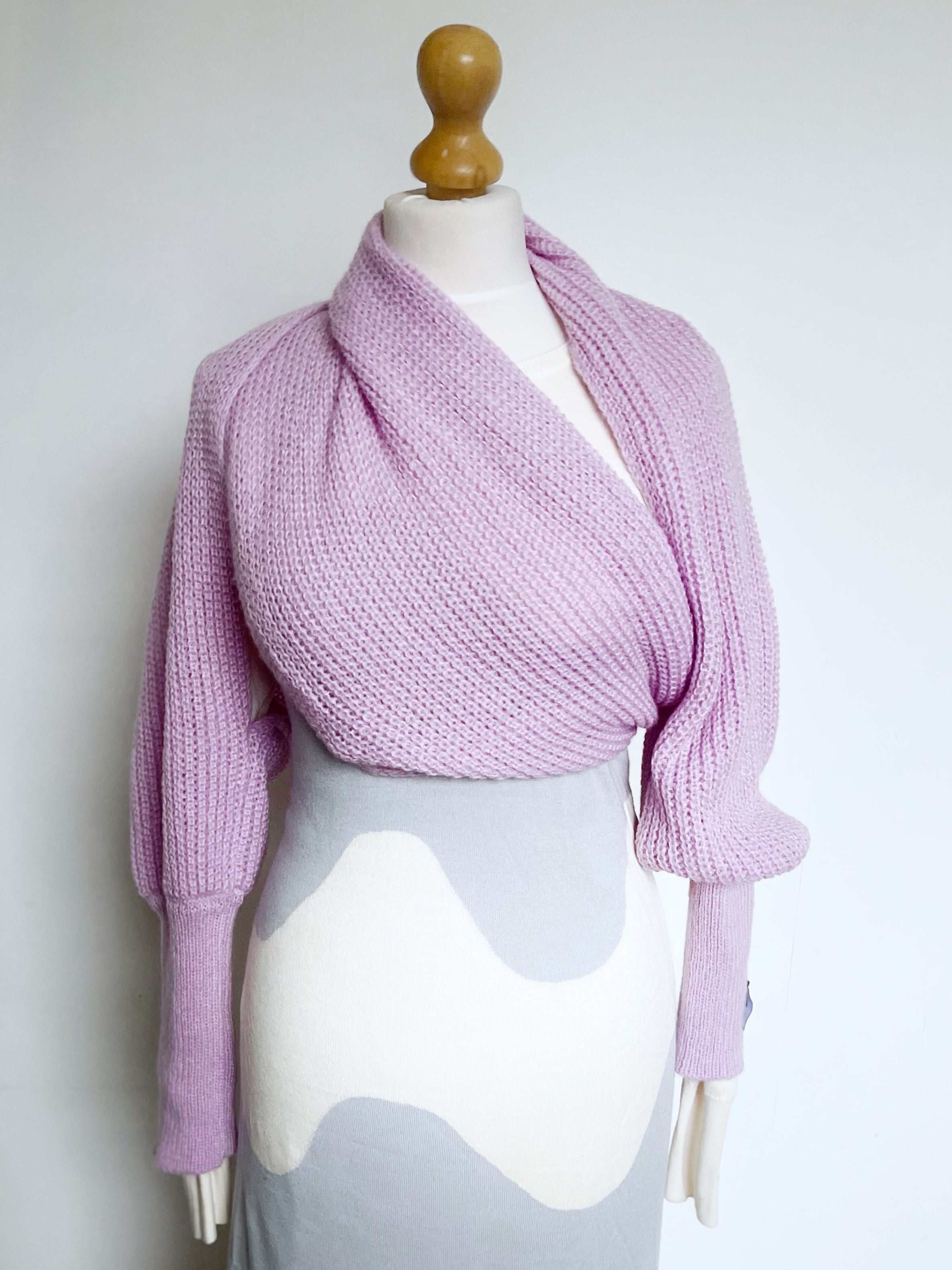 Soft brushed scarf - Lilac