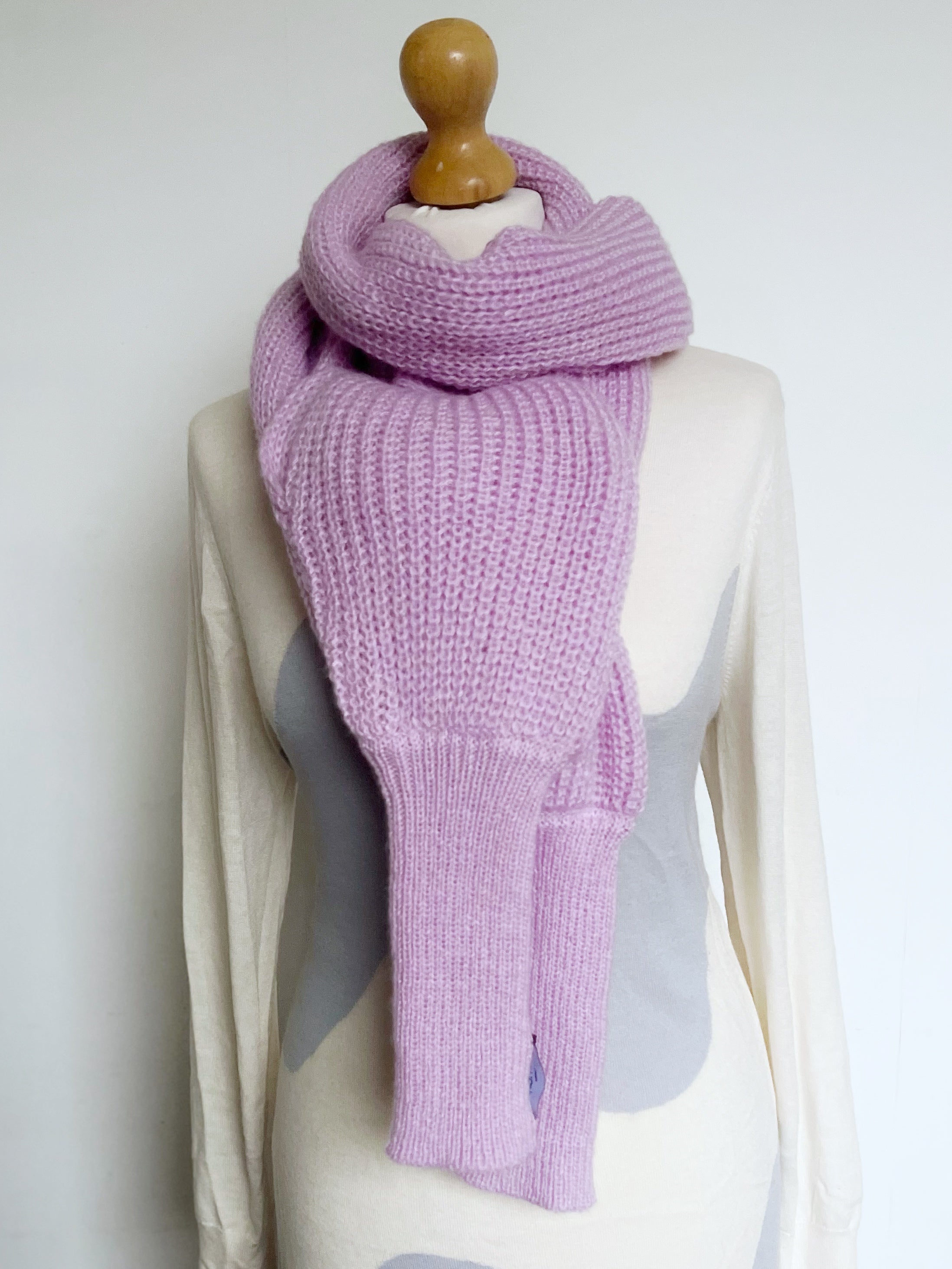 Soft brushed scarf - Lilac