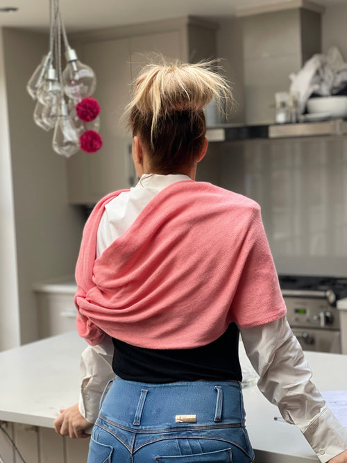 Infinity scarf - Coral