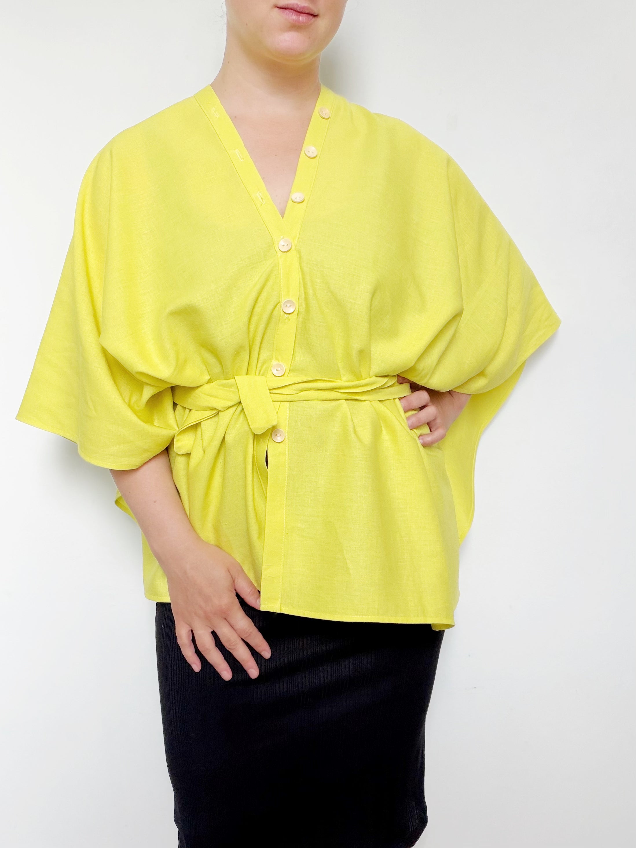 PRE-ORDER - Lumina scarf - Canary yellow