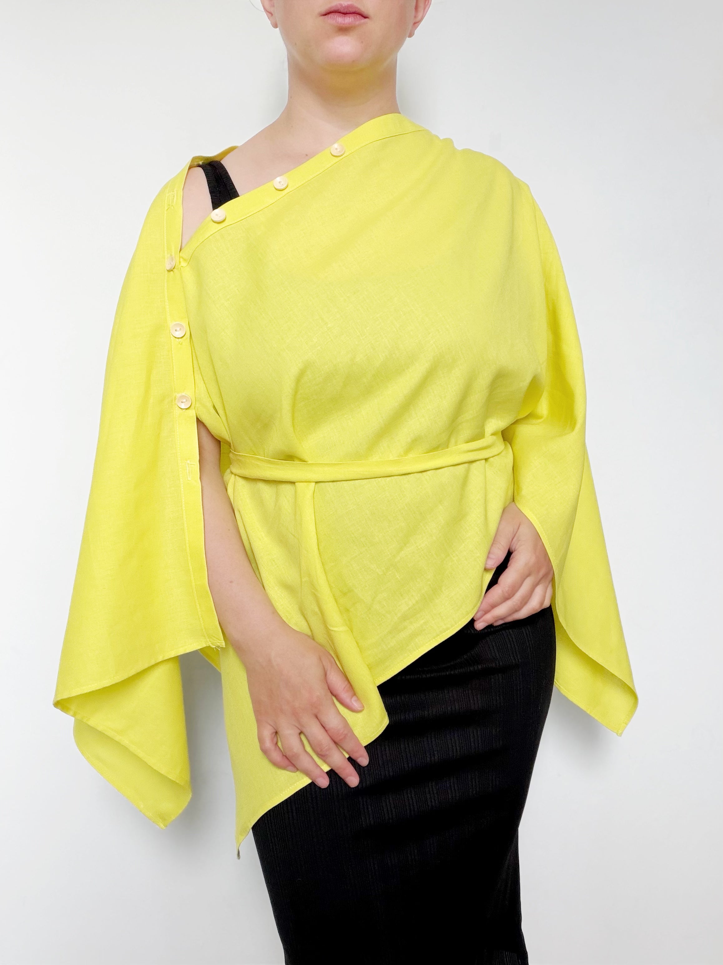 PRE-ORDER - Lumina scarf - Canary yellow