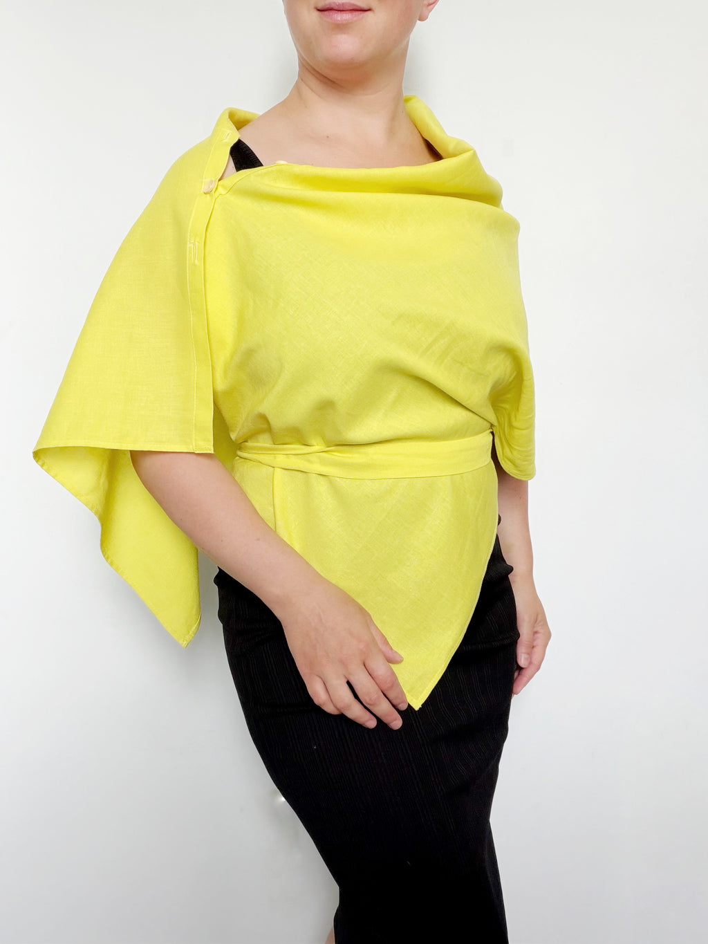 PRE-ORDER - Lumina scarf - Canary yellow