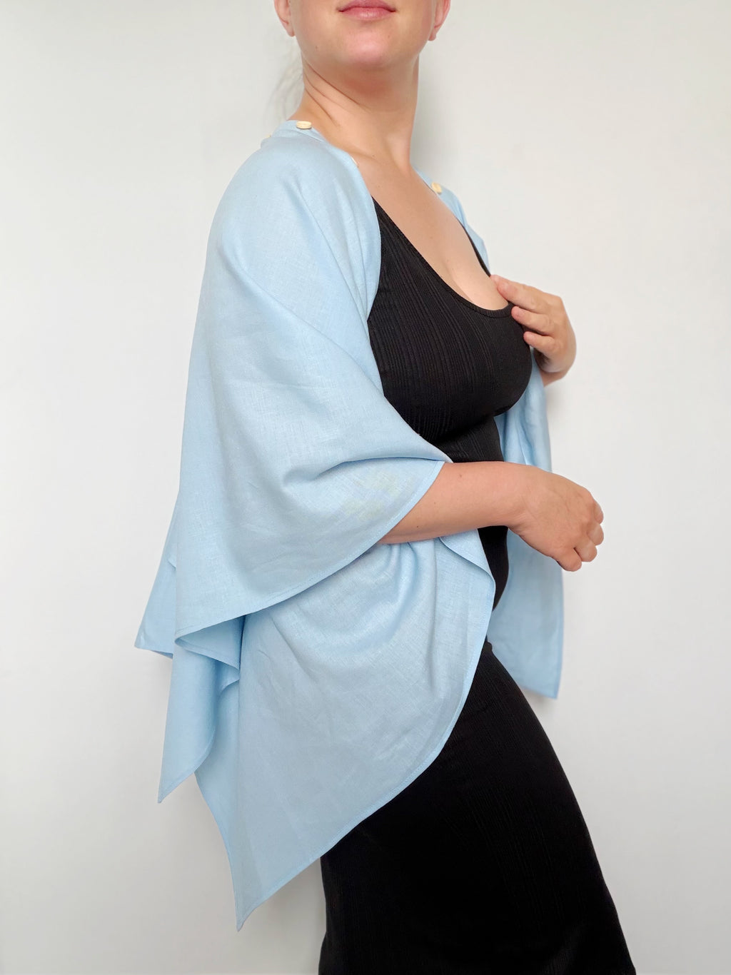 PRE-ORDER - Lumina scarf - Sky blue