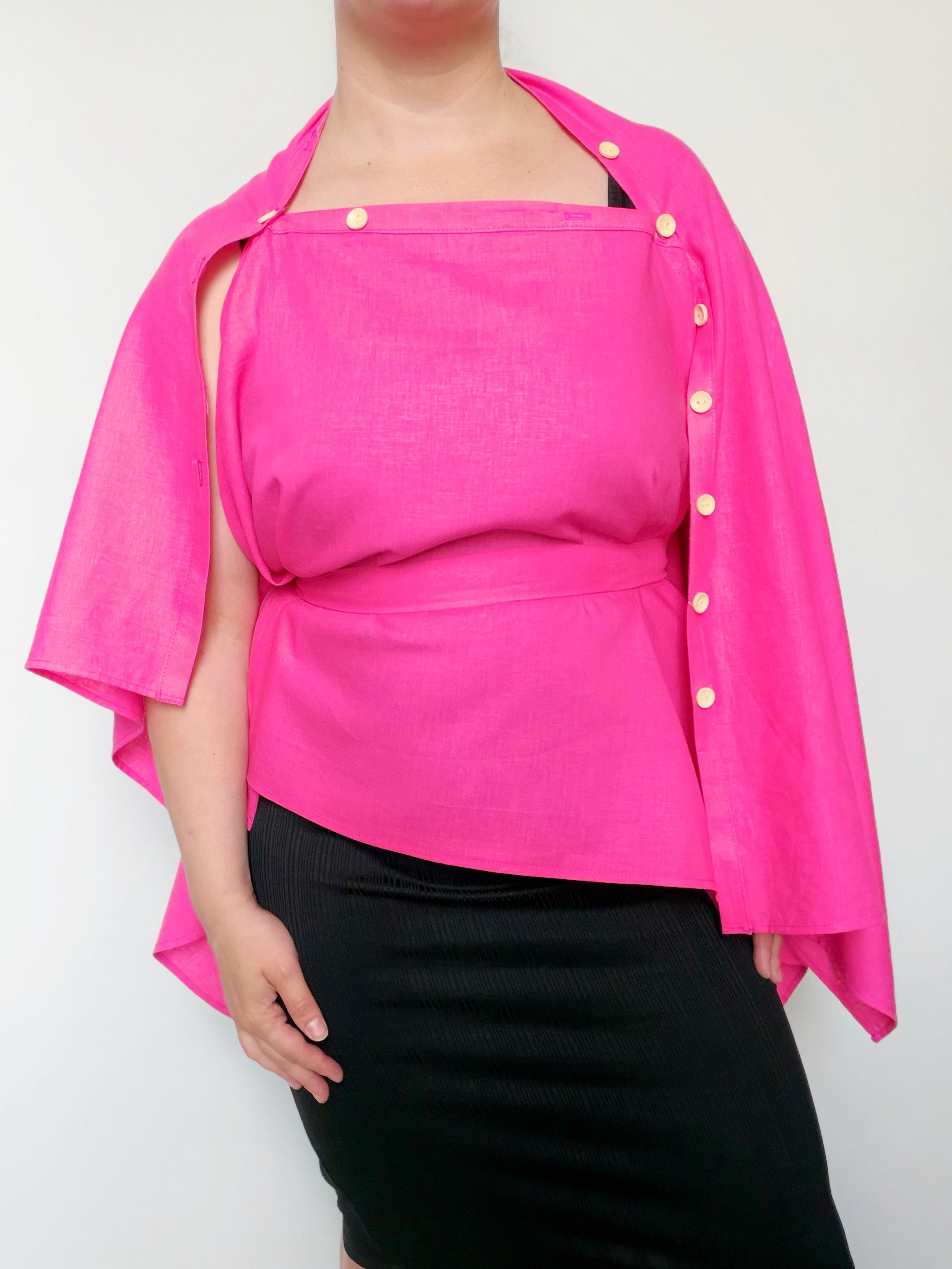 PRE-ORDER - Lumina scarf - Hot pink