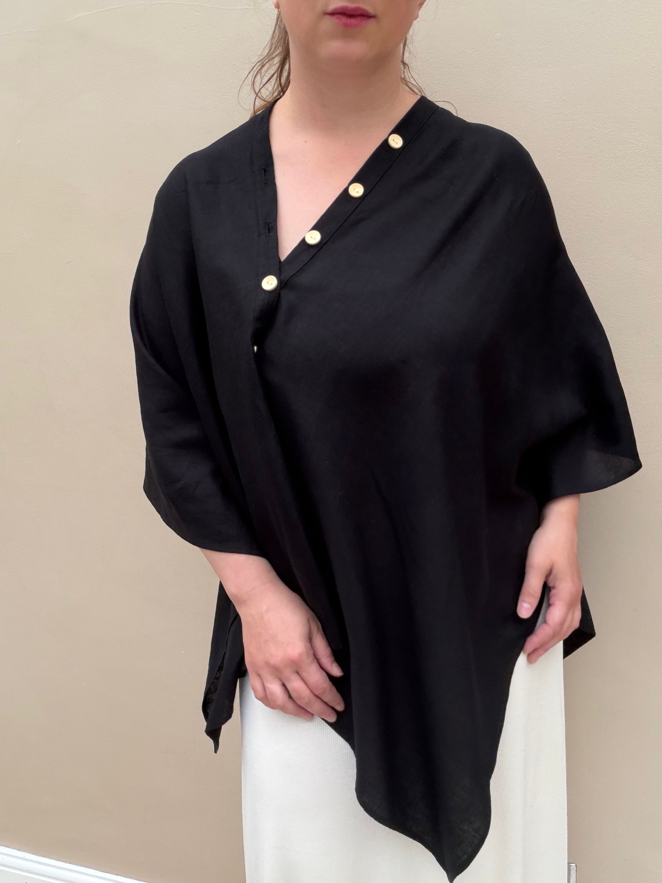 PRE-ORDER - Lumina scarf - Black