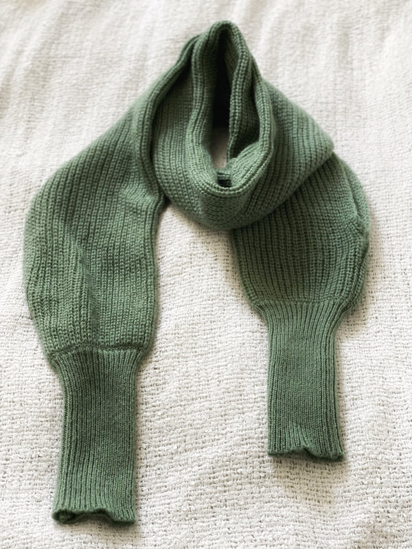 Soft brushed scarf - Green