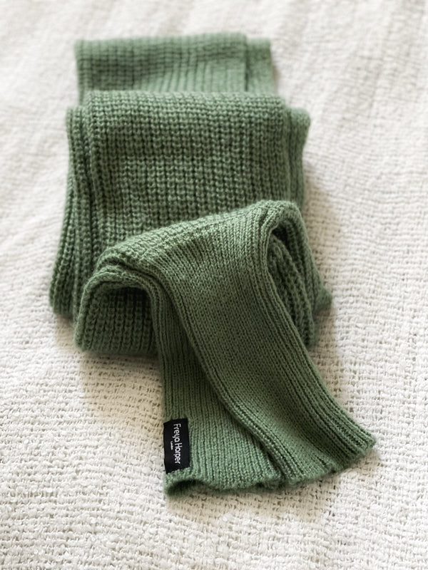 Soft brushed scarf - Green