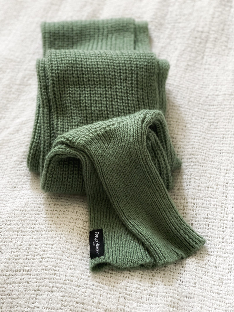 Soft brushed scarf - Green