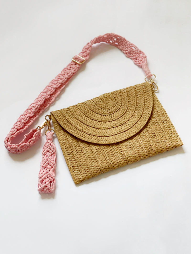 Macrame Strap For Carrie Tote – Sativa
