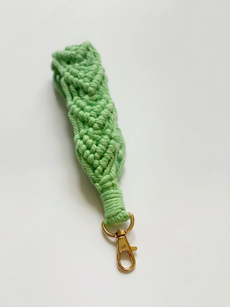 Light green wrist strap