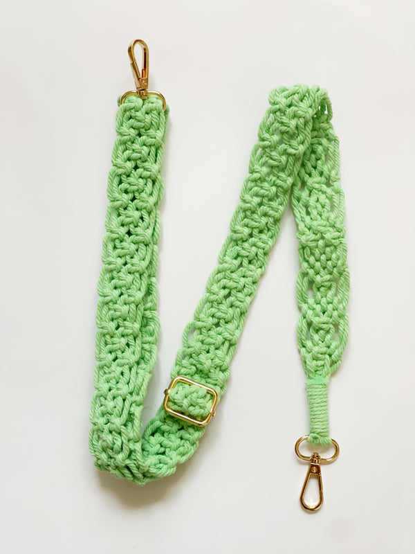 Light green Shoulder strap