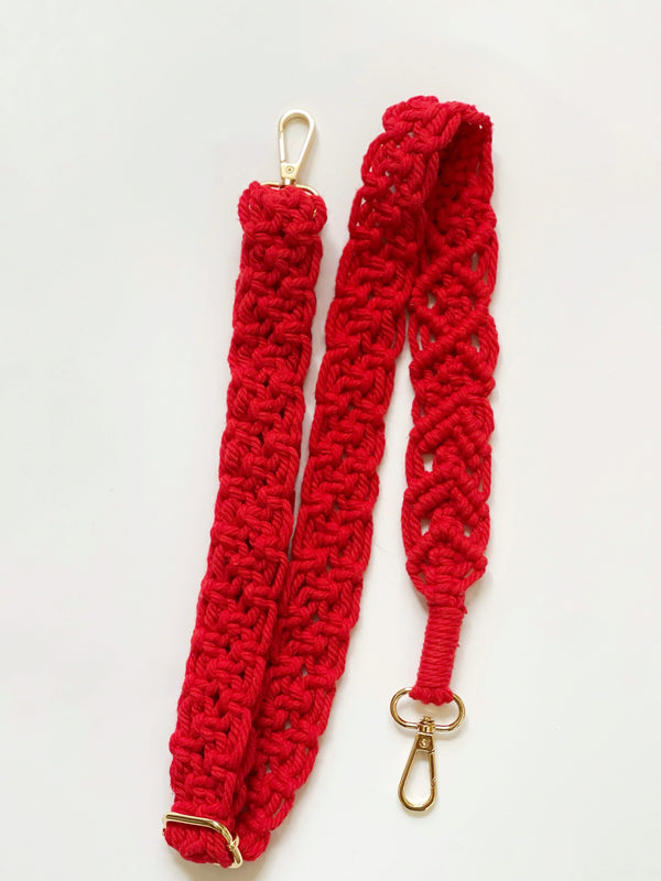 Red Shoulder strap