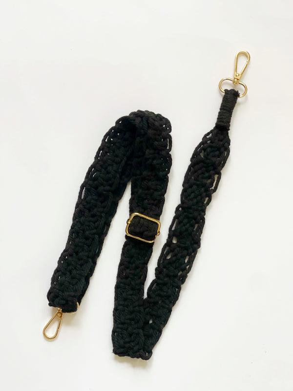 Black Shoulder strap