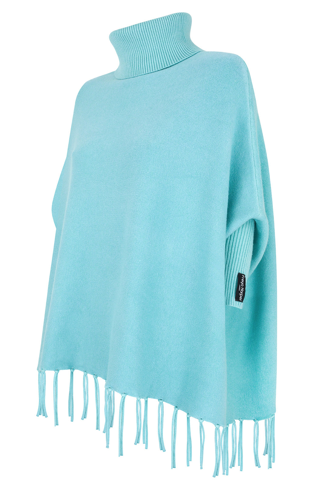 Poncho- Blue