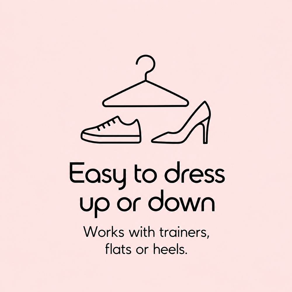 Easy to dress up or down